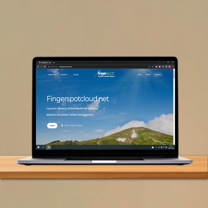Fingerspot Cloud Service Site